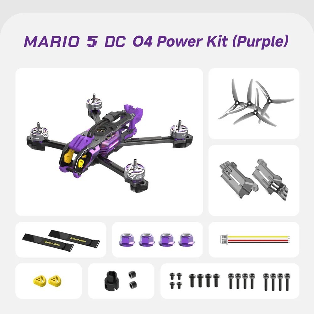 SpeedyBee Mario 5 O4 DC/ XH Mario 5 DC/ XH O4 Pro FPV F405 V4 Flight Controller