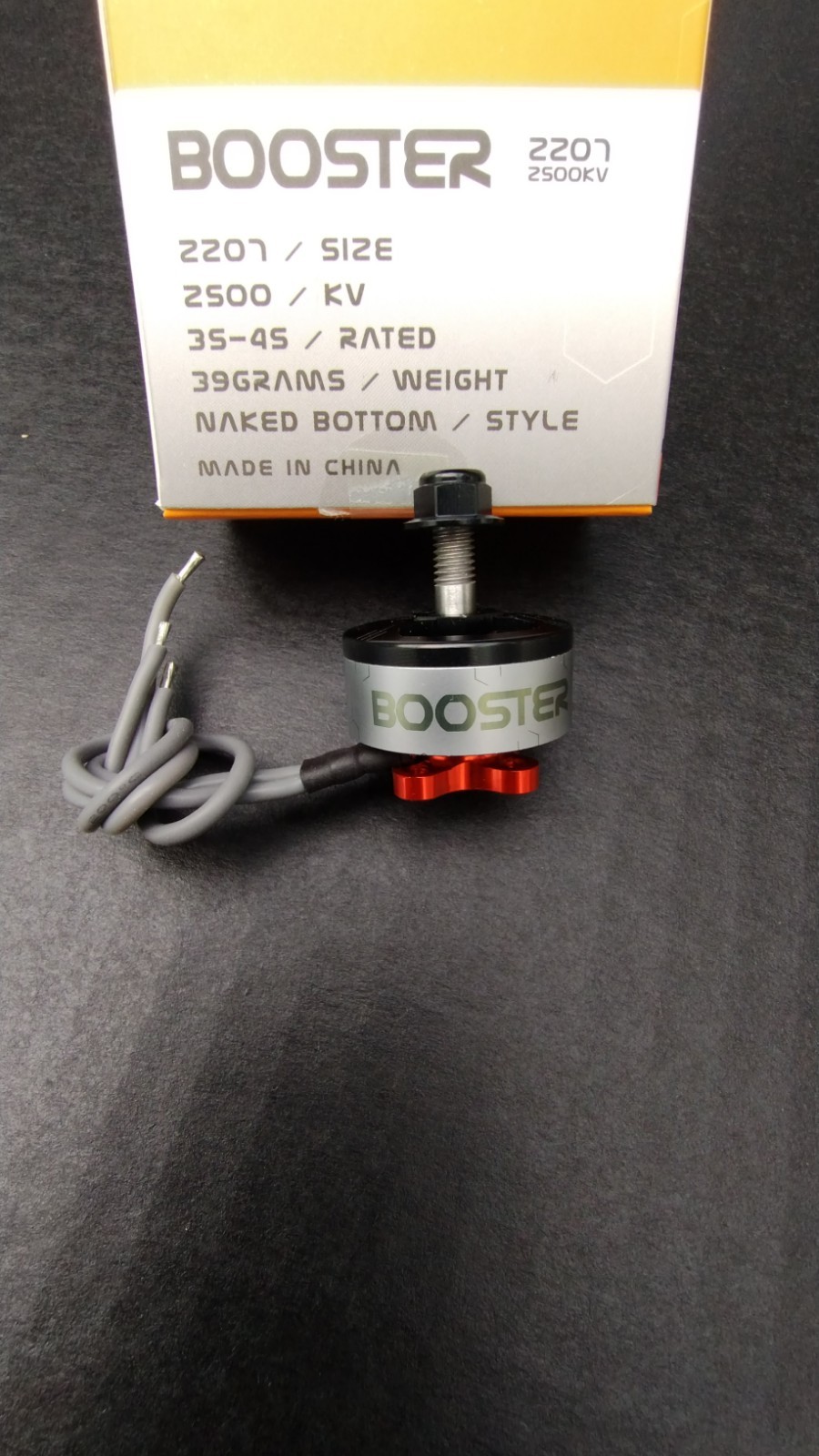 Fpv crate booster 2207/2500kv freestyle motors: set of 4