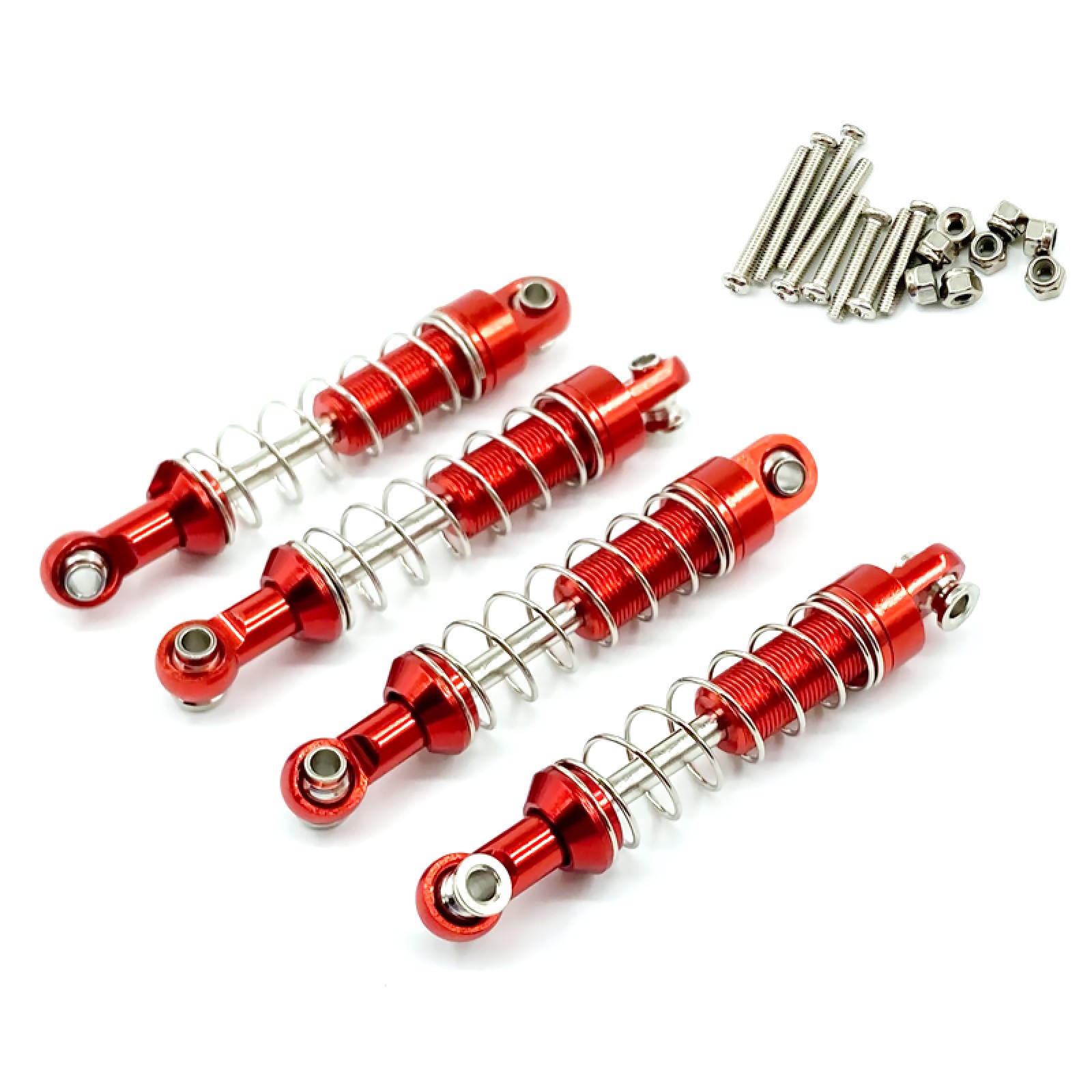 4* Shock Absorber For MN 1:12 D90/91 MN96 MN99S For WPL 1/16 C14/24/34 RC Car