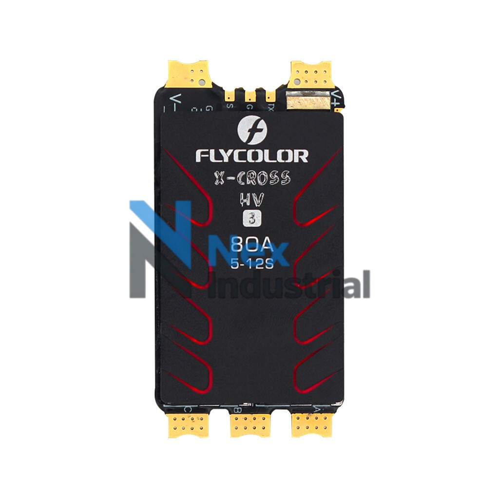 FLYCOLOR X-Cross HV3 60A 80A 120A 160A 5-12S BLHeli32 ESC for RC Airplane Drone
