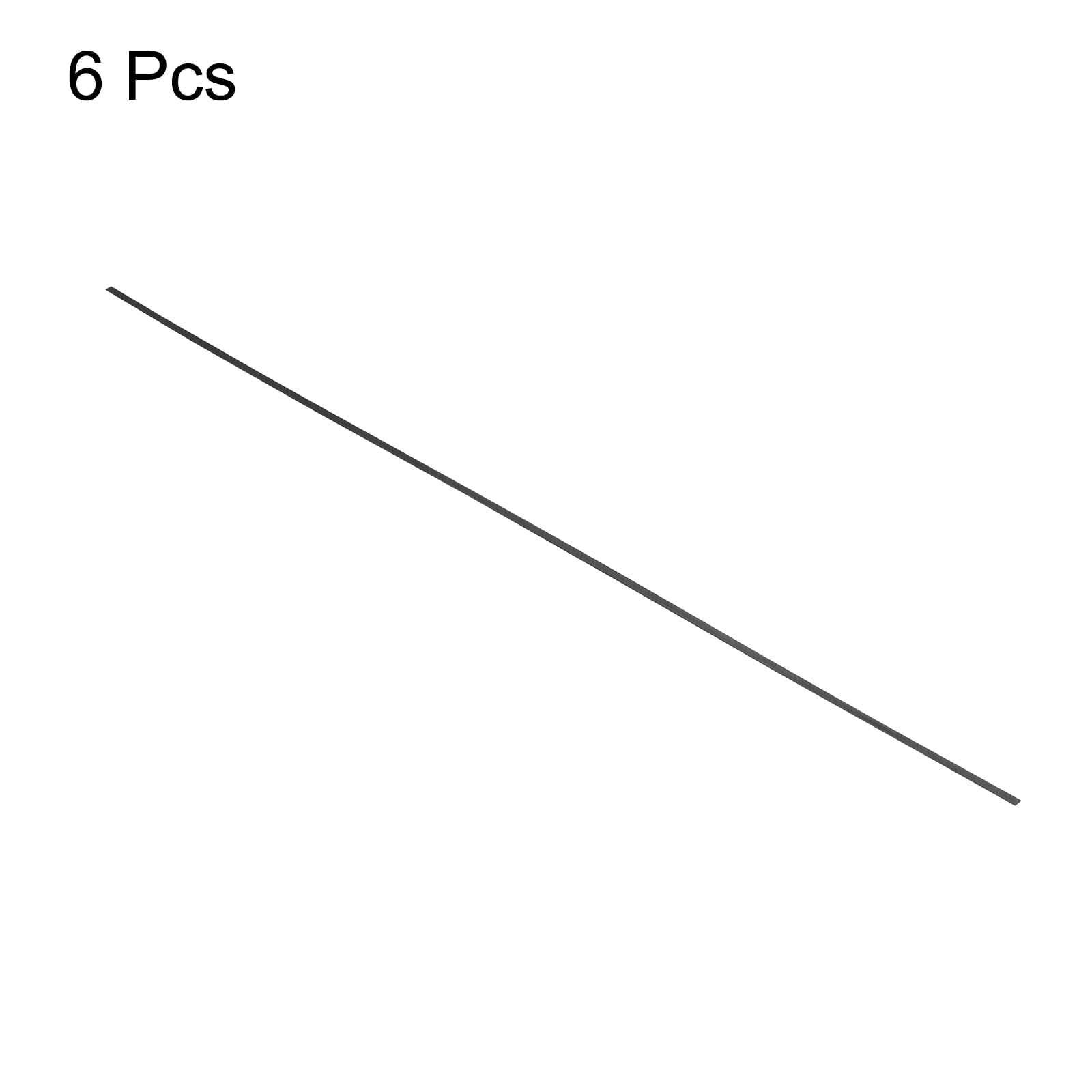 8 PCS 0.5x3x400mm Carbon Fiber Strip Pultruded Flat Bar Kite RC Airplane Part