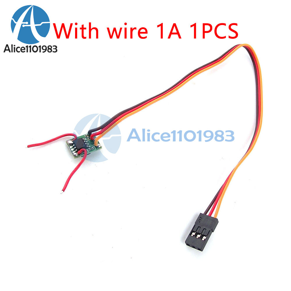 Dual Way Bidirectional Brushed ESC Speed Control for RC Model Boat DC 3.5-8.4V