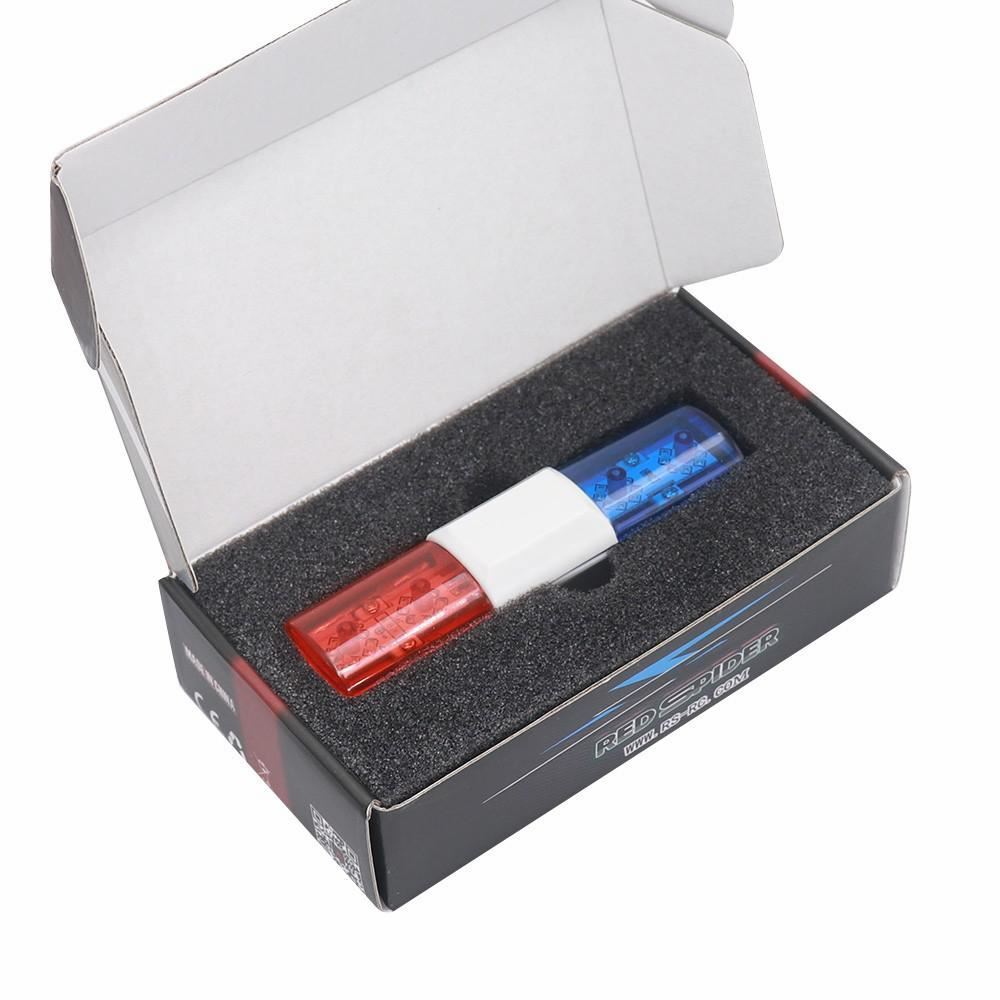 Led Police Flashing Light Blue / Red Color For TAMIYA 1/10 RC Touring Drift Car