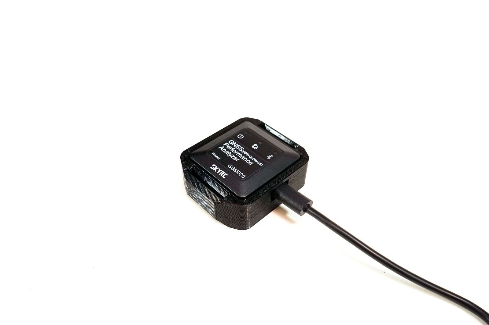 3D Printed SKYRC Power Hobby GNSS GPS speed meter holder case 2 hooks GSM020