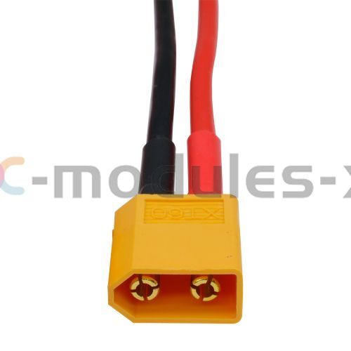 XT60 Male / Female Connectors 10CM Silicone Wire Cable 14 AWG For Lipo RC ESC