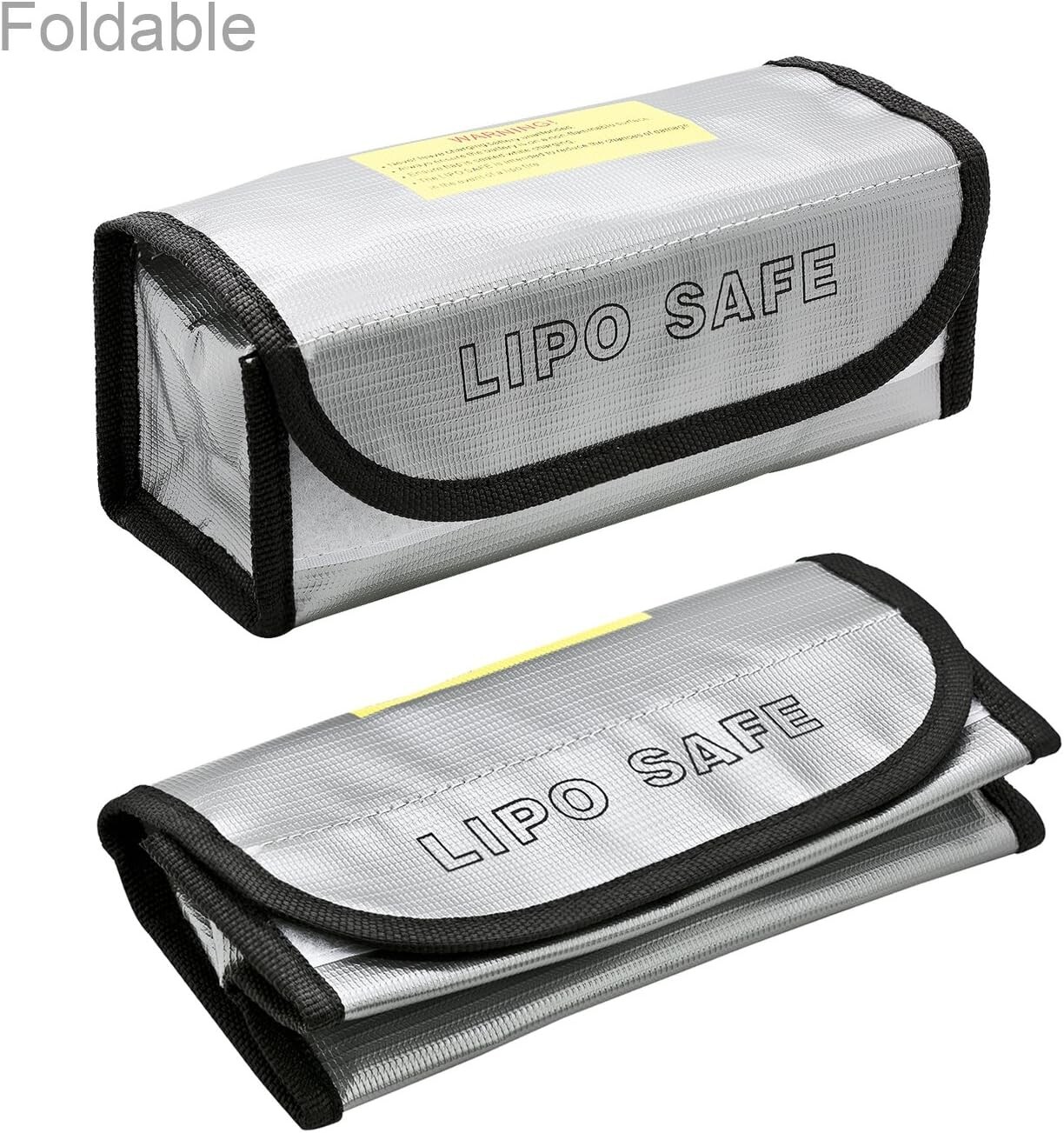 LiPo Fireproof Explosion Proof Safety Bag for Battery and Storage 1pc/2pcs/4pcs