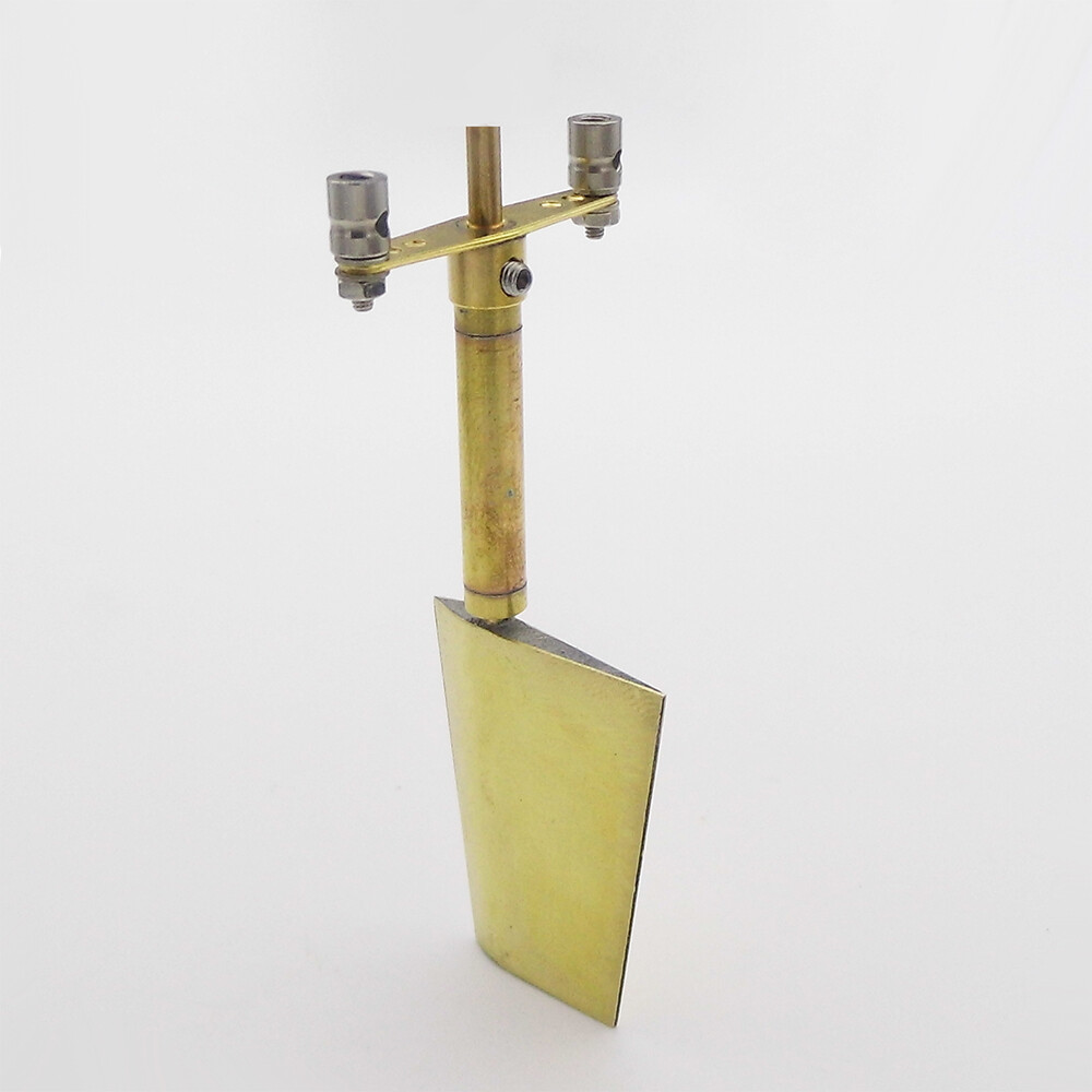 Boat Model Copper Rudder 40*31mm Submerged Rudder for RC Boat Marine Tug Fishing