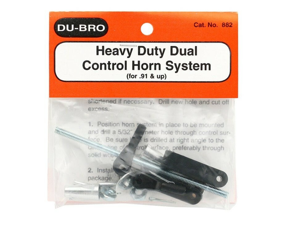Dubro 882 Heavy Duty Dual Control Horn System