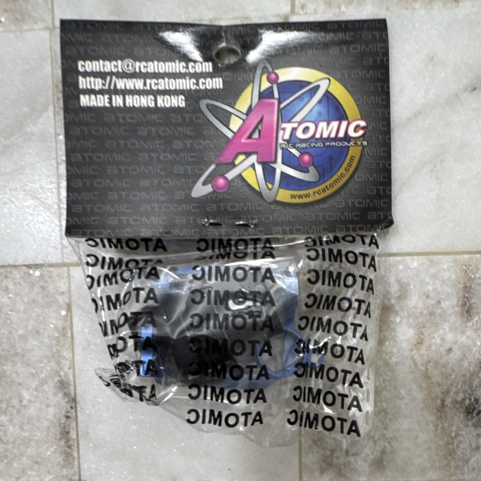 Atomic Ultra Low CG Universal Motor Pod II Blue 1:28 for Xspeed AR-266-V2
