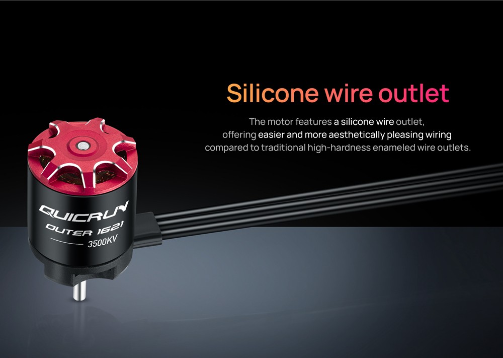 HOBBYWING QUICRUN WP-MINI24 25A ESC 1621SL 3500KV Motor For 1/24 Crawler Car