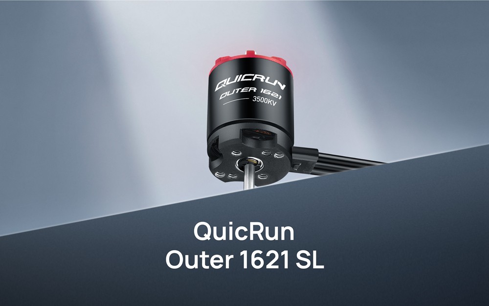 HOBBYWING QUICRUN WP-MINI24 25A ESC 1621SL 3500KV Motor For 1/24 Crawler Car
