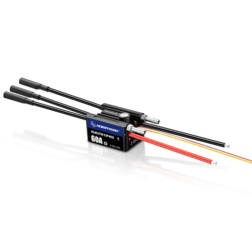 HOBBYWING Seaking V4 Brushless Sensorless ESC 30A 90A 120A 160A BEC for RC Boat
