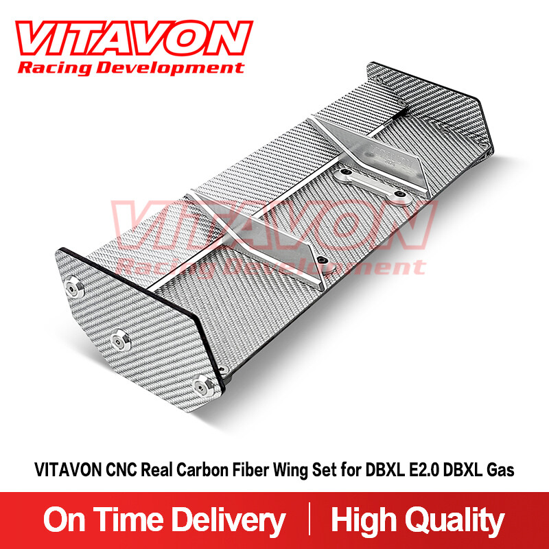 VITAVON CNC Real Carbon Fiber Wing Set For DBXL E2.0 DBXL Gas
