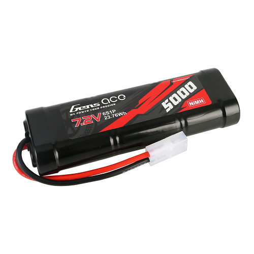 Gens Ace 5000mAh 6S1P 7.2V Ni-MH Battery W/ Tamiya Plug