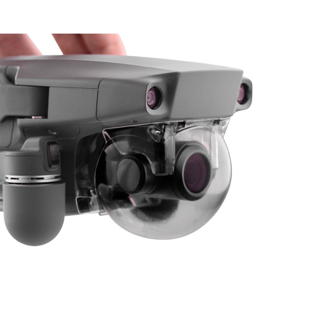Transparent HD Gimbal Camera Lens Sun Hood Cap Cover For DJI MAVIC 2 PRO Drone A