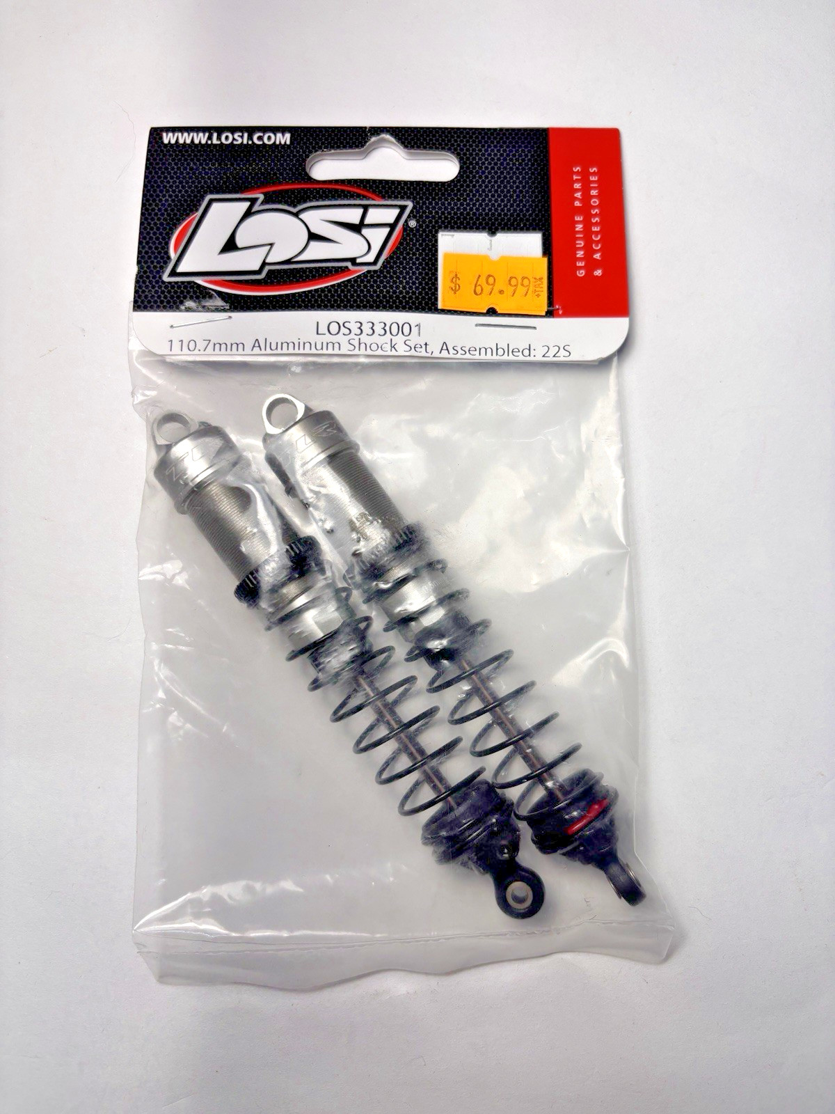 Losi Aluminum Rear Shock Set LOS333001 BX-21