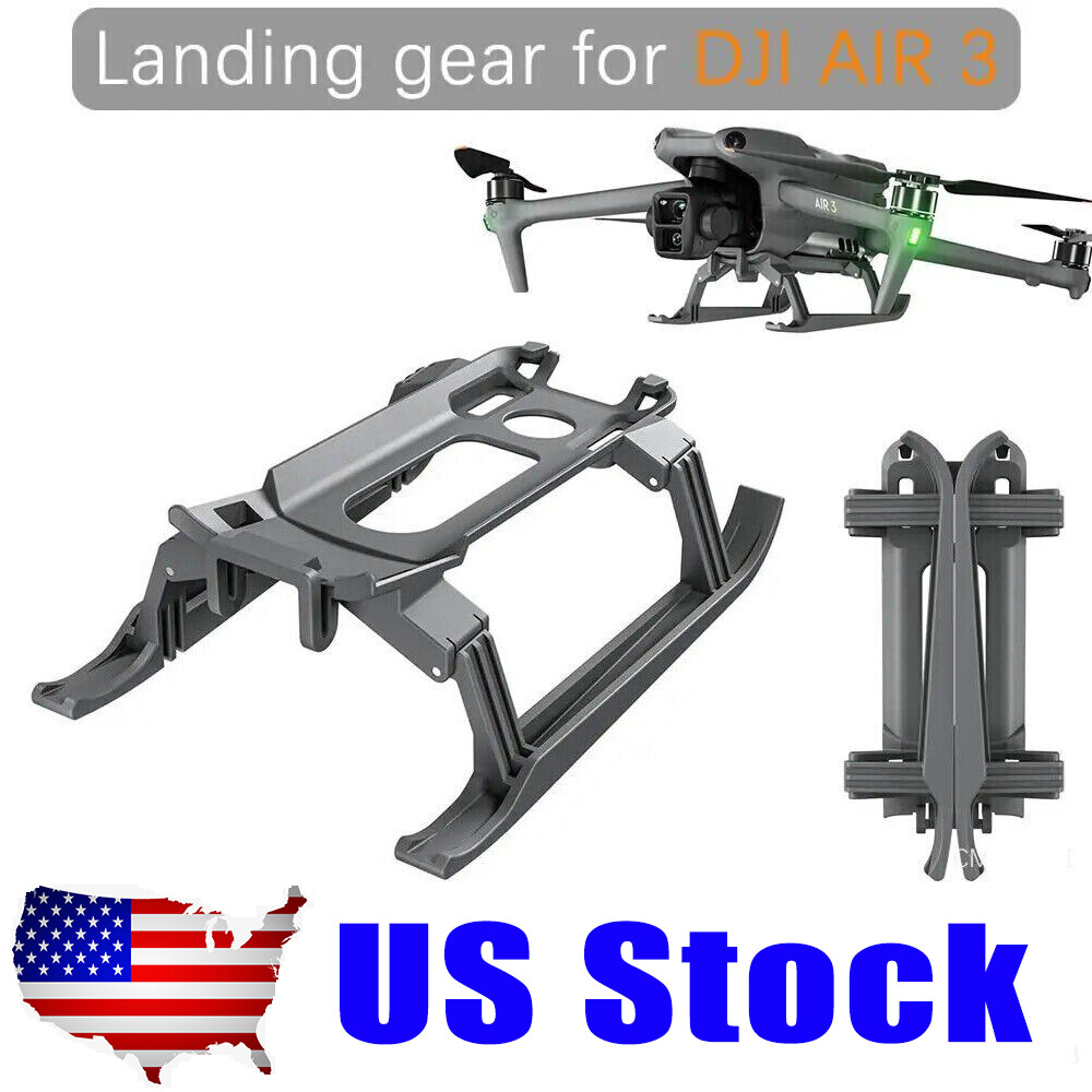 Foldable Extended Landing Drone Accessorie Gear For DJI Air 3 Pro ACCESSORIES US