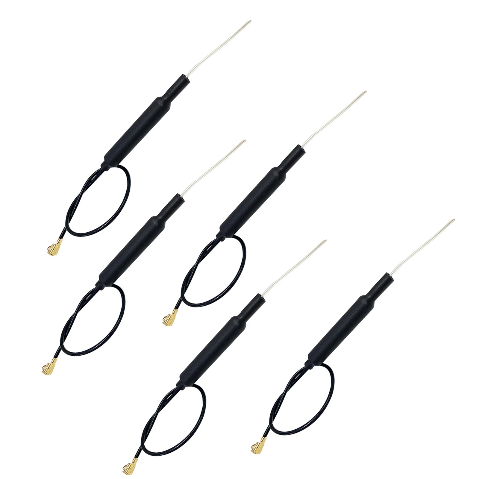5pcs 3.28ft Frsky 2.4G IPEX Antenna 2400-2500MHz For RC FPV Drone Antennas f