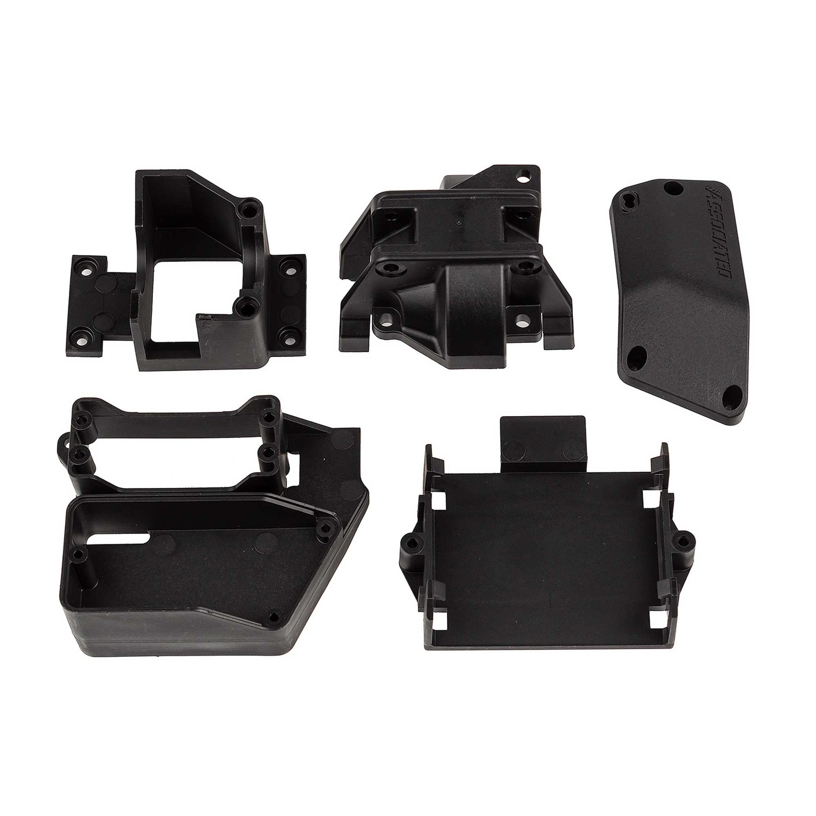 Team Associated SR7 Center Gearbox ESC Tray and Receiver Box Set ASC26002