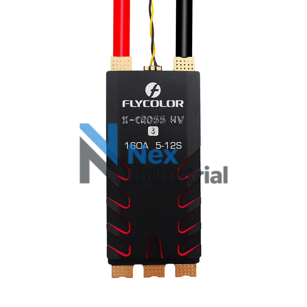 FLYCOLOR X-Cross HV3 60A 80A 120A 160A 5-12S BLHeli32 ESC for RC Airplane Drone