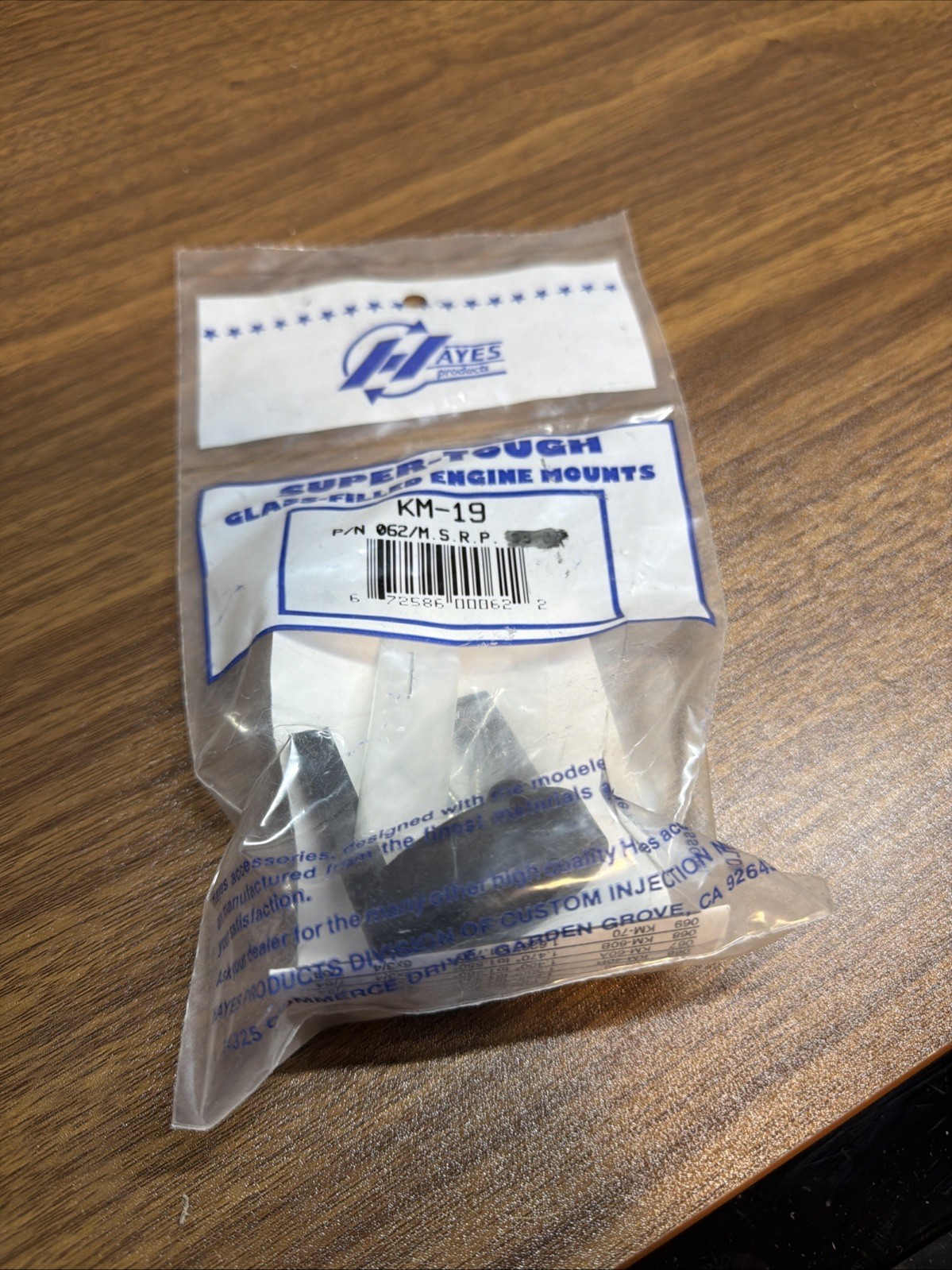 Hayes Products Super Tough Glass Filled Engine Mount KM-19