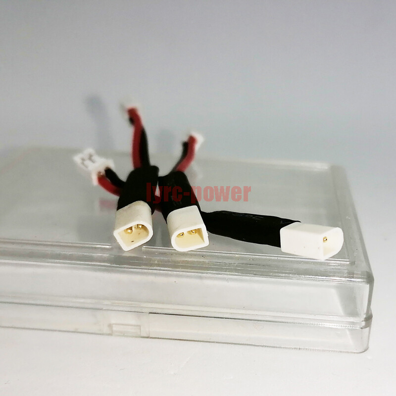 BT2.0 to PH2.0 Banana Pin Connector Plug 22AWG Cable for 1S Drone Charge Battery