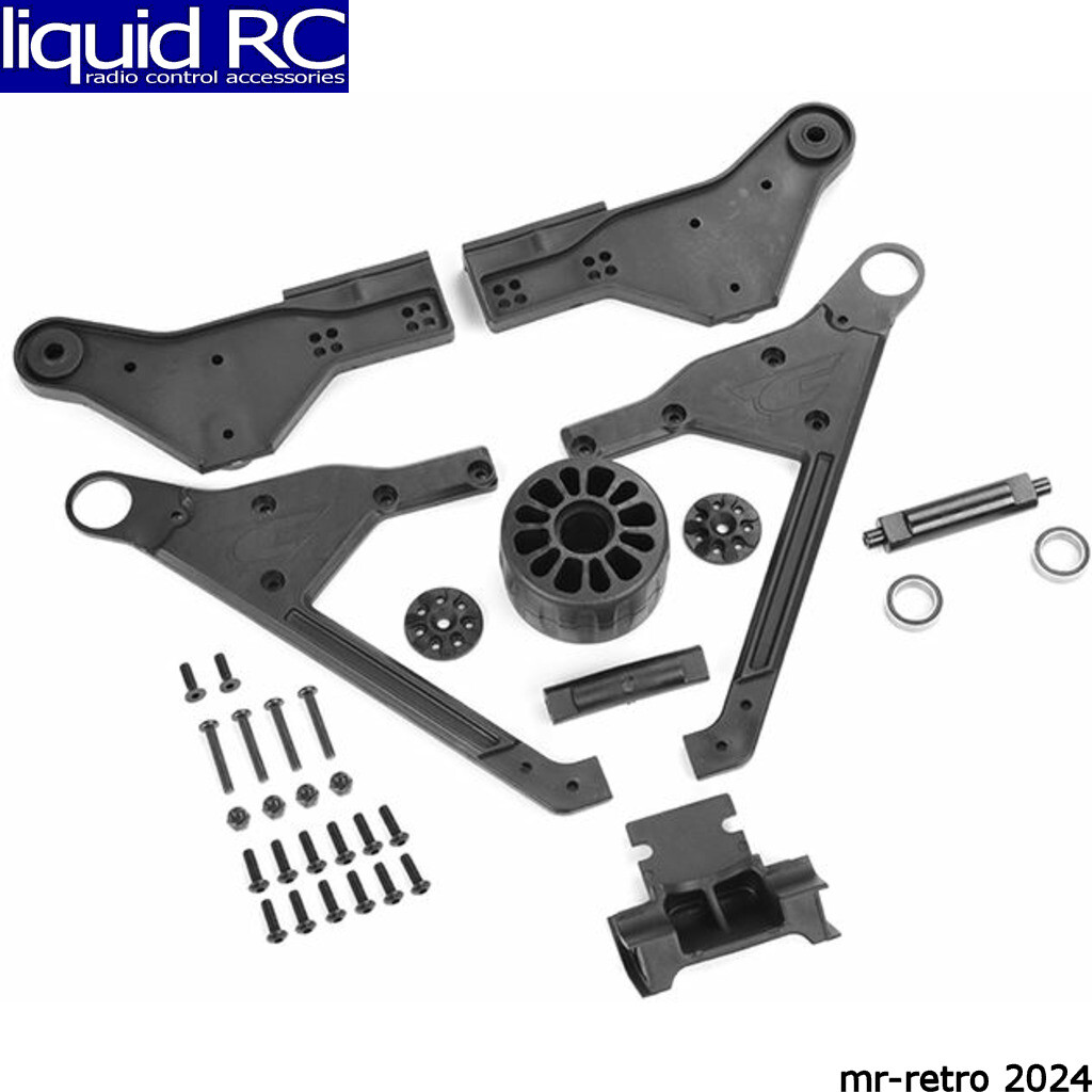Corally 00180-567 Wheelie Bar 2021 – 1 Wheel Version – Complete Set