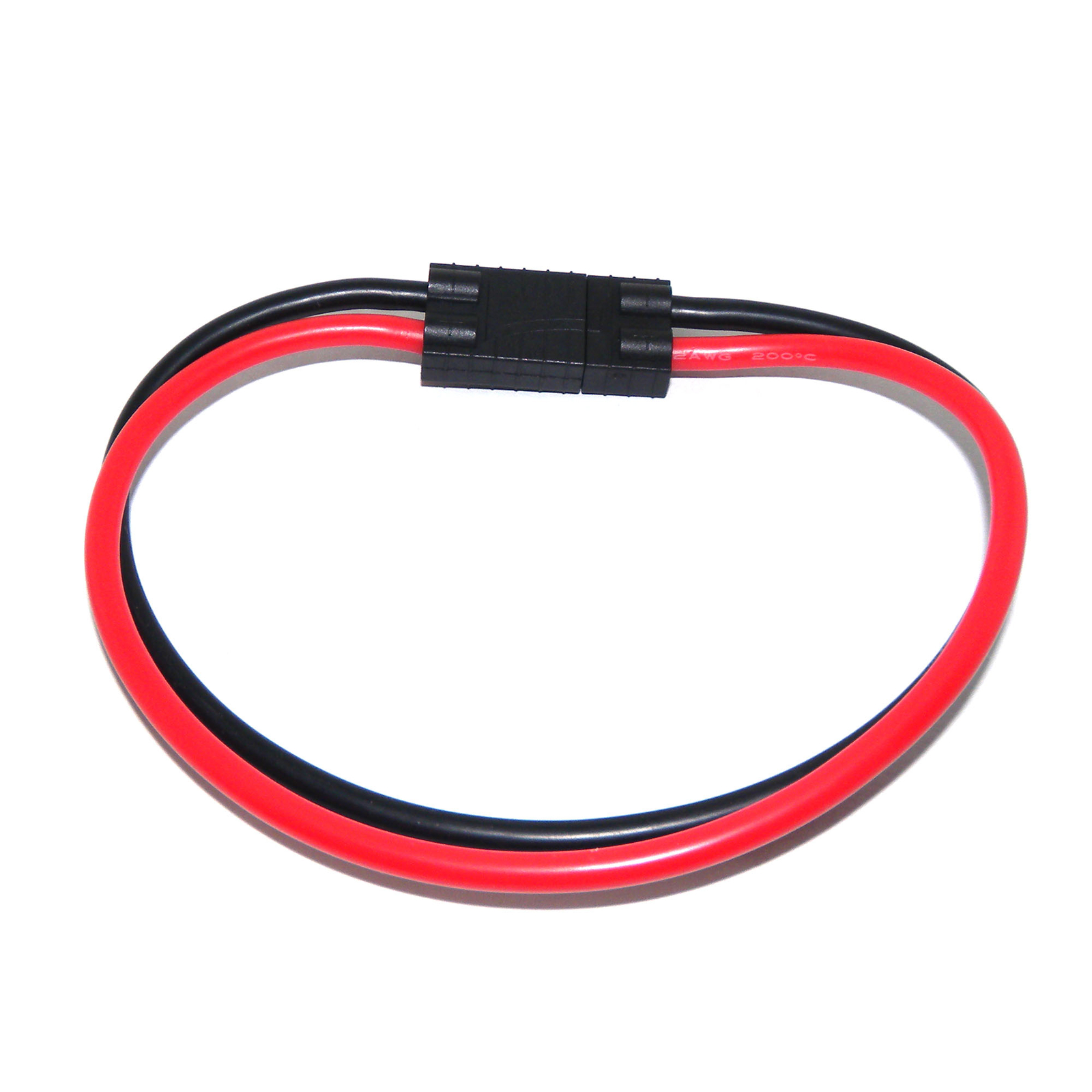TRX Male to Female Power Charging Extension Cable Silicone Cord 12AWG 30CM