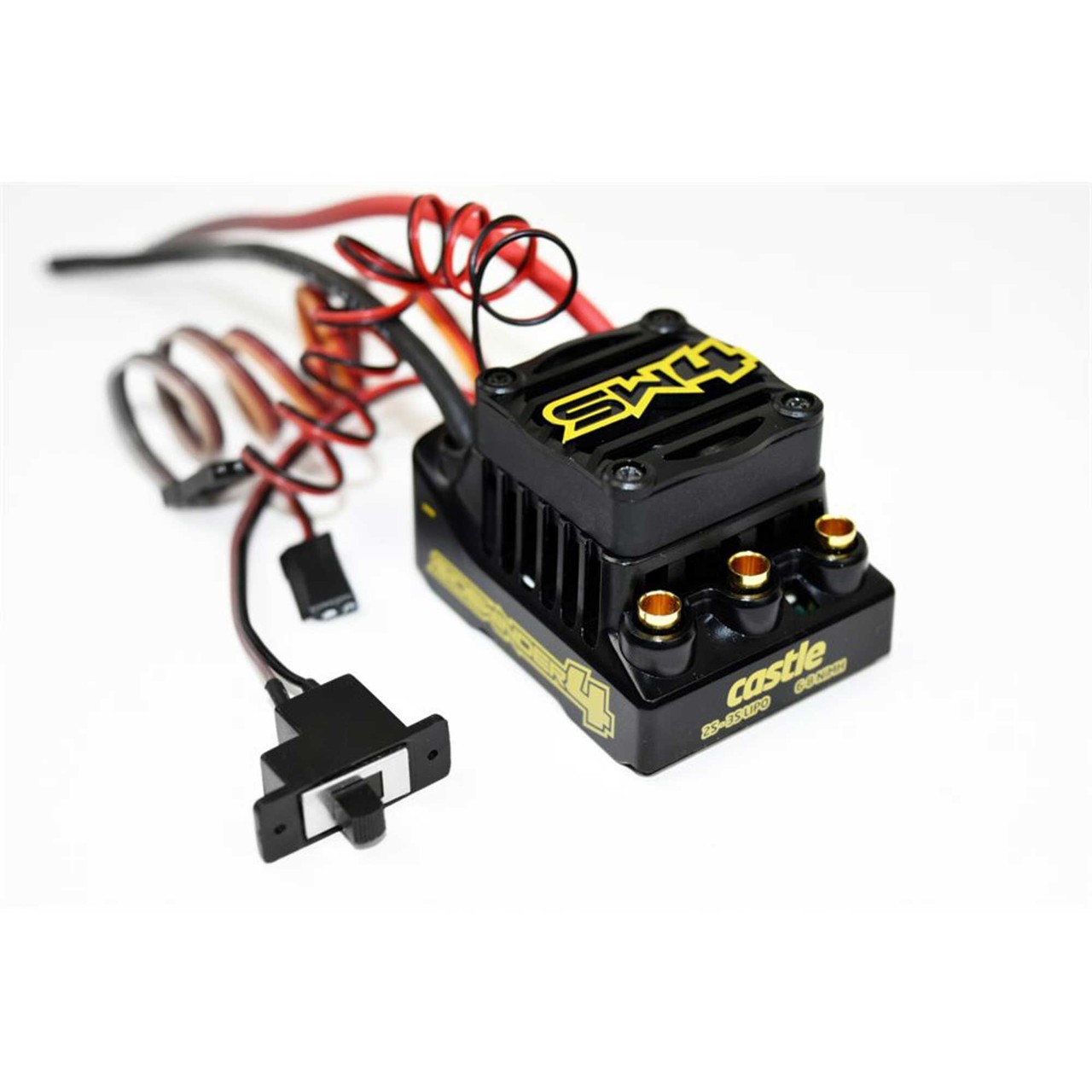 Castle Creations Sidewinder 4 Waterproof ESC & 1406-6900Kv Sensored Motor Combo