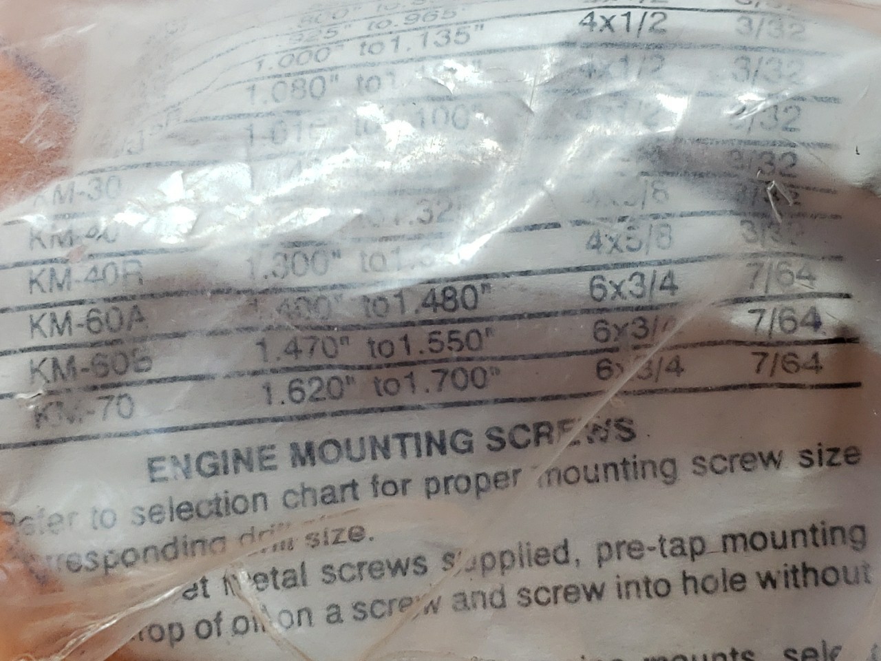 Hayes Engine Mount – 40 To 60 Size Super Tough Engine Mount – New – KM-60A