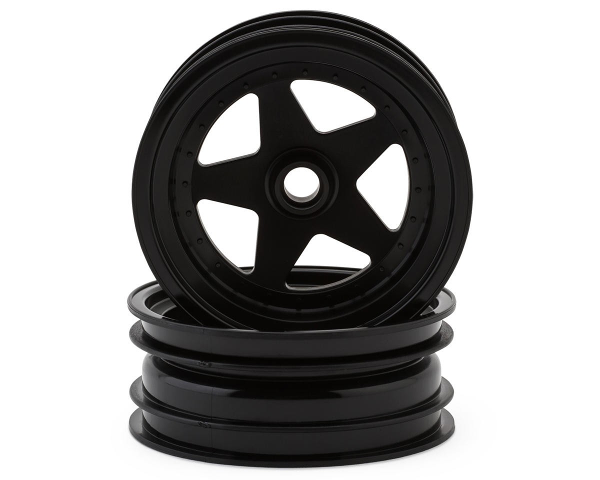 Kyosho Scorpion 2014 Vintage 2.2″ Front Wheels (2) [KYOSCH005BKB]