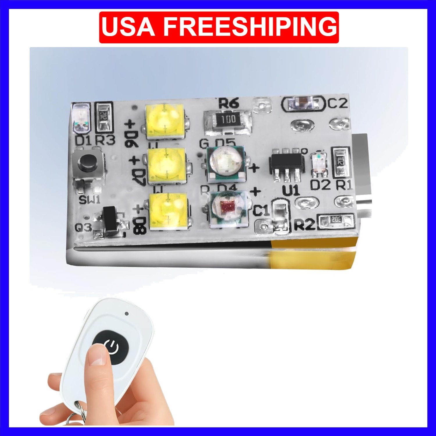Remote Control of the Strobe Light, Anti Collision Light for FAA Drone Night …