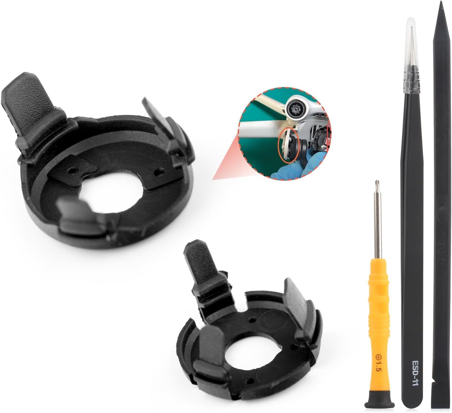Replacement for DJI Mini 3 Gimbal Shock Absorption Rubber for DJI Mini 3 Pro Dam