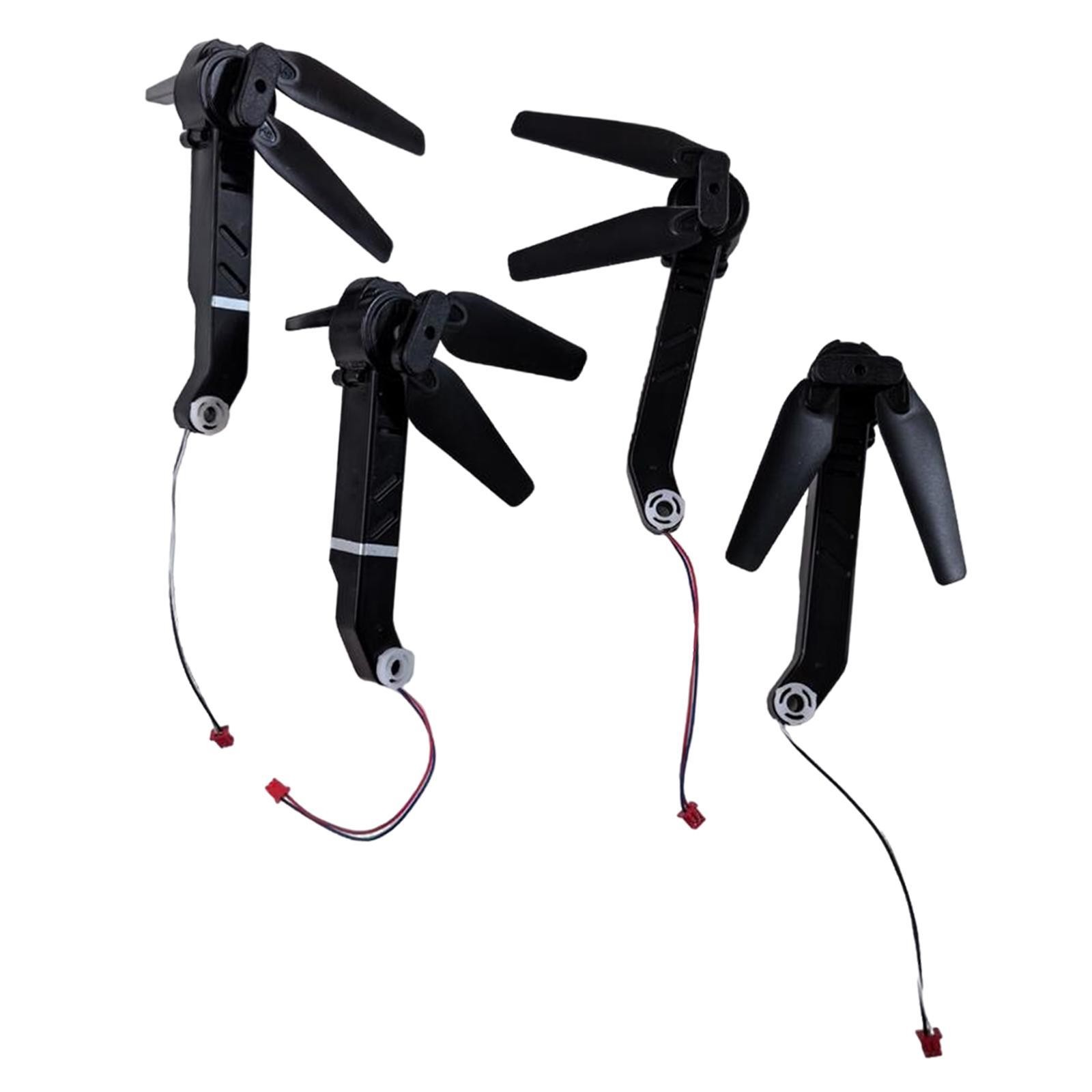 Drone Motor Arm Set Propellers Repair Parts for E88 E99 Quadcopter Replaces