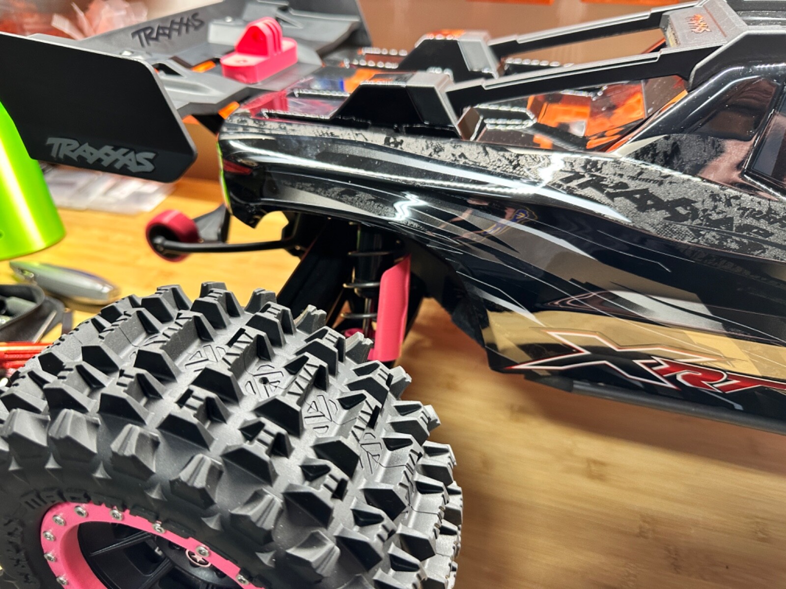 GoPro Wing Mount with Extended Hardware – Compatible with Traxxas XRT