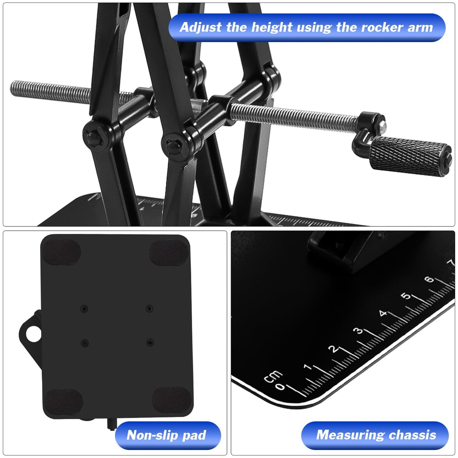 RC Car Work Stand Aluminum Repair Workstation Lift Lower with Screw Tray for …