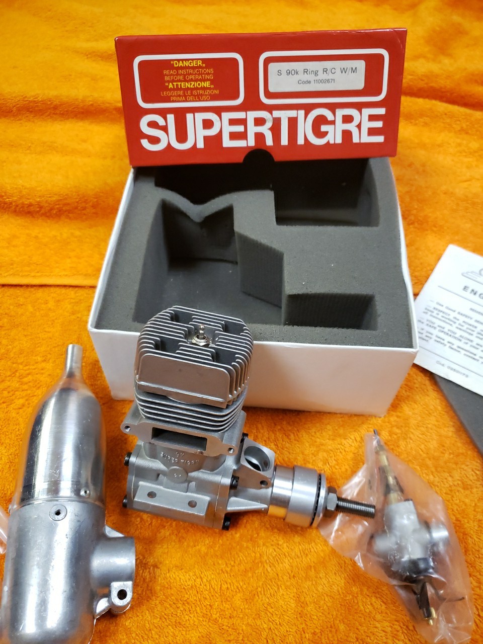 SUPER TIGRE Engine – Super Tigre S 90 K RC motor – New