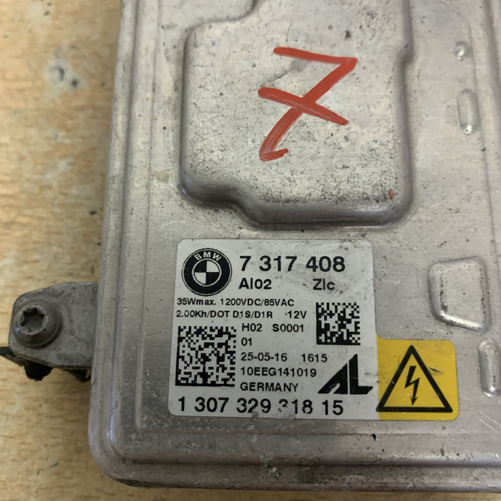 BMW F10 F11 LCI F30 F31 Xenon Headlight Ballast Control Unit – 7317408