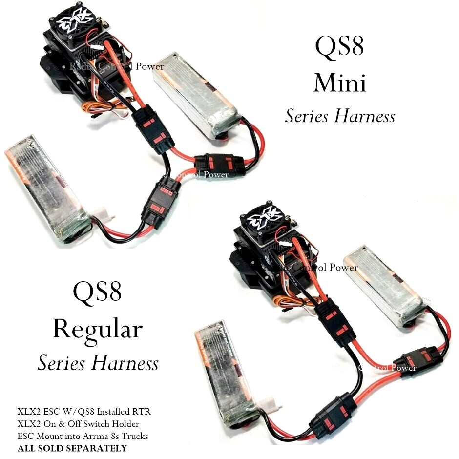 RCP-QS8 Series Harness Mini or Regular Size Options 8 awg or 6 awg wire