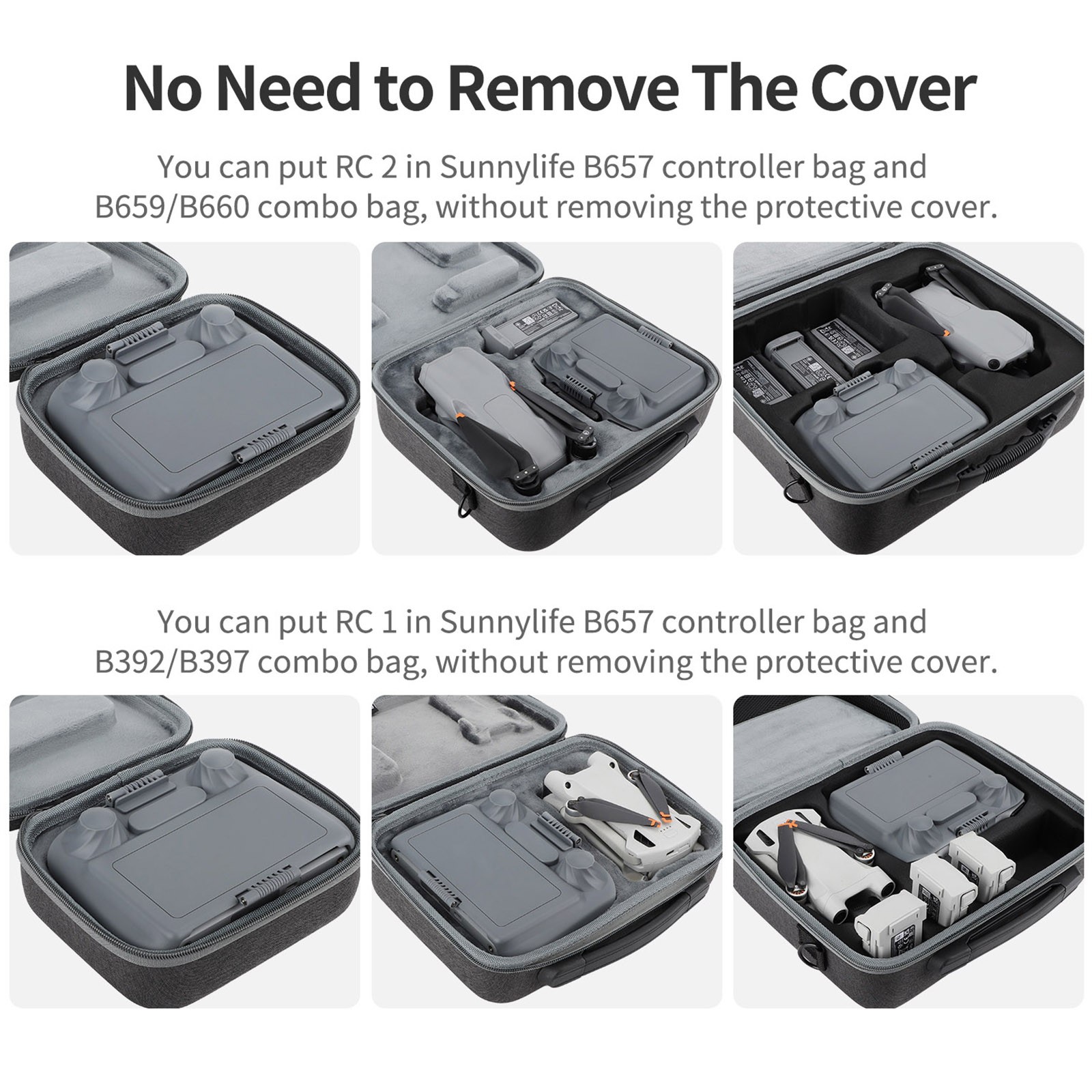Remote Controller Sun Hood Sunshade Cover Case For DJI Air 3 Mini 3 Pro RC 2.