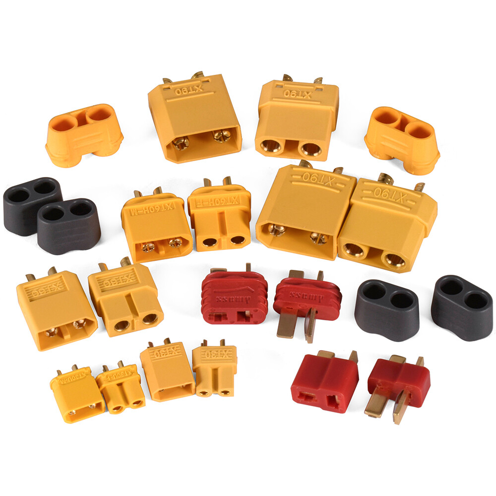 10 Pair XT60 Bullet Connectors Male Female T-plug for RC Lipo Plug Power Battery