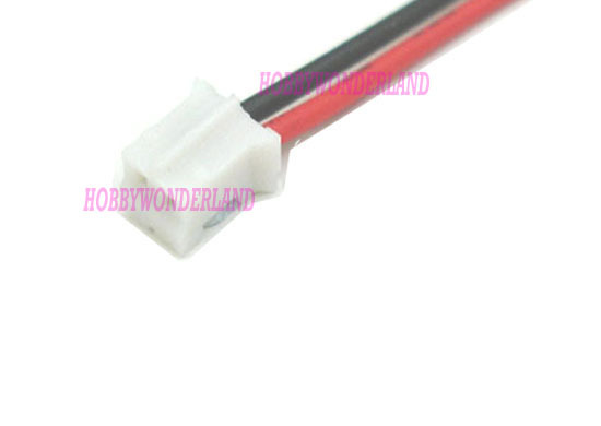 2-Pin Connector JST-PH LiPO 3.7v Housing Silicone Rubber 22AWG 15cm Wire 20pcs
