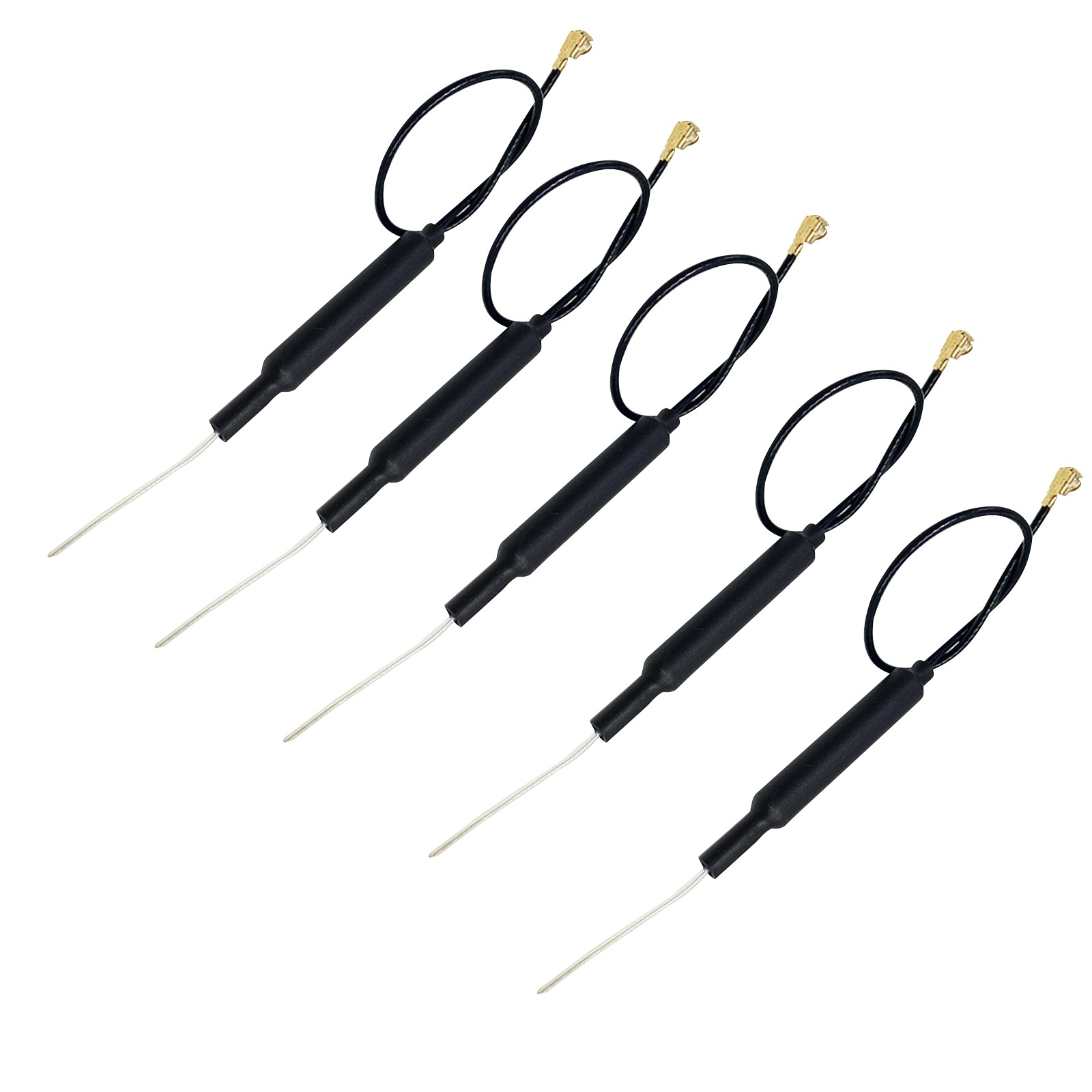 5 Pcs 100mm Frsky 2.4G IPEX Antenna 2400-2500MHz For RC FPV Drone Antennas D
