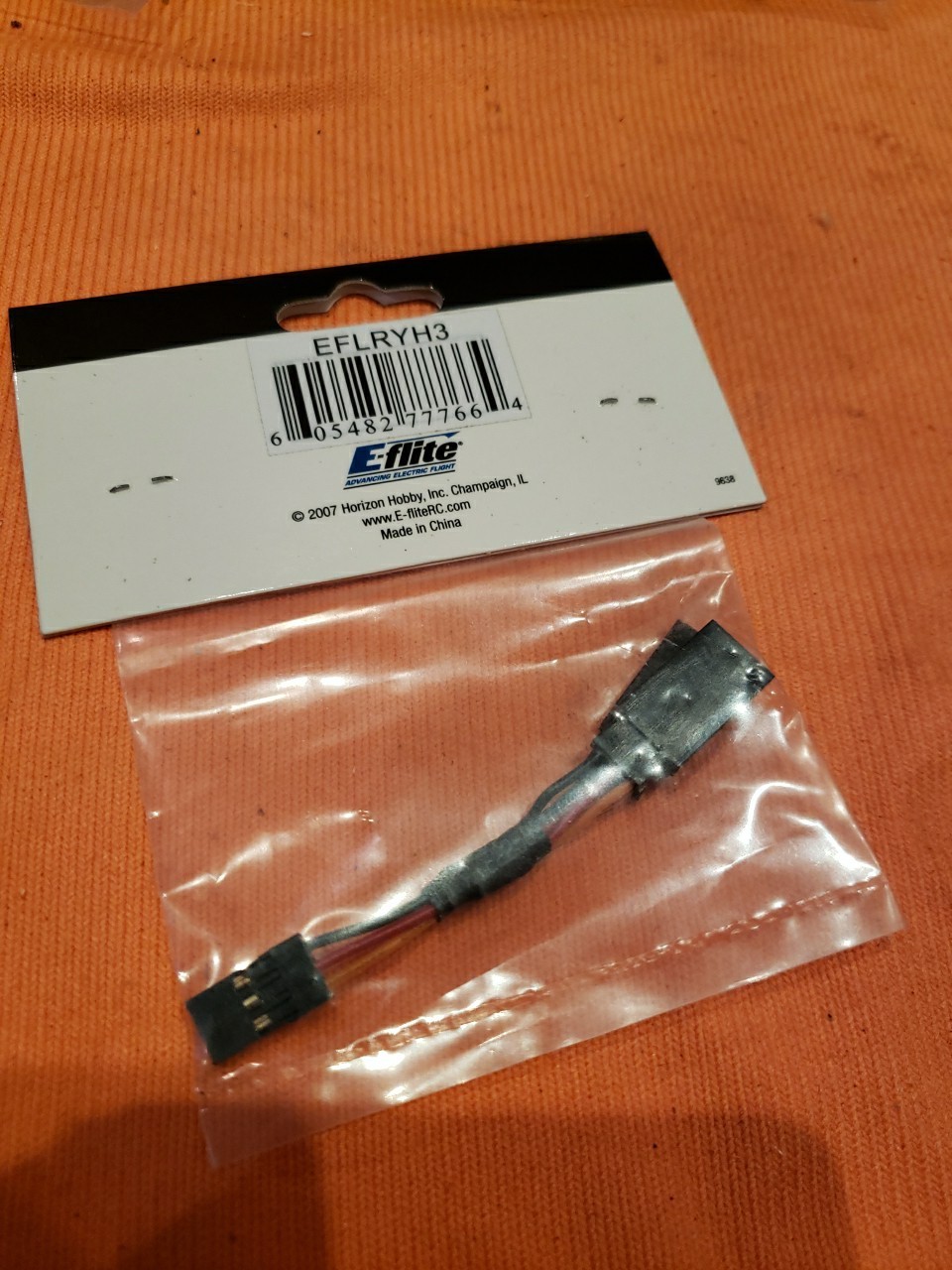 E-flite EFLRYH3 3″ Y-HARNESS Extension – New – JT25