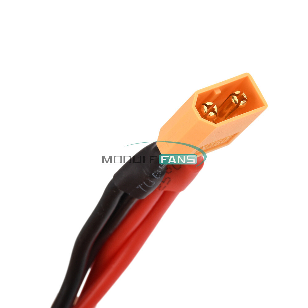 XT60 Male/Female Cable Parallel Battery Connector 4AWG Silicone Wire Y Splitter-