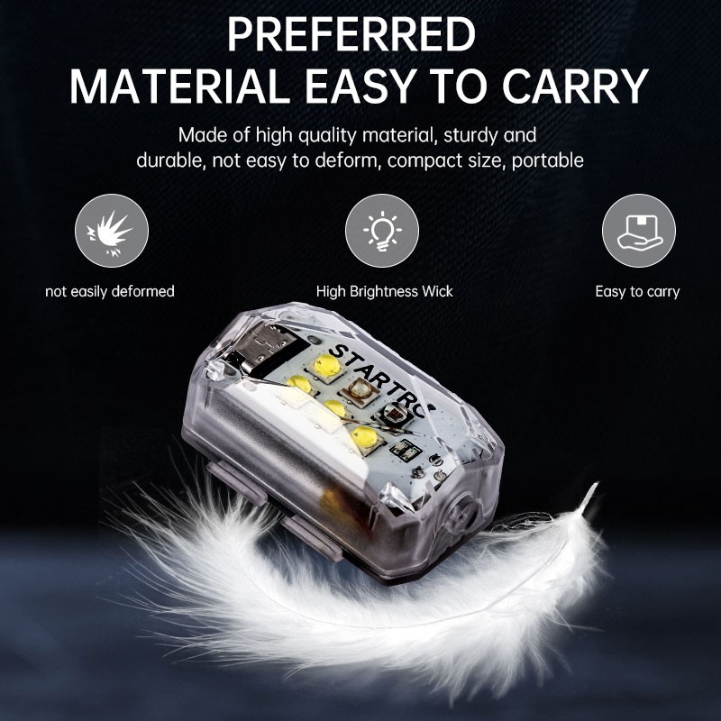 Strobe Light LED Flashing Lamp for DJI Mini 4Pro/Air 3/Mavic Series Drone RC Car