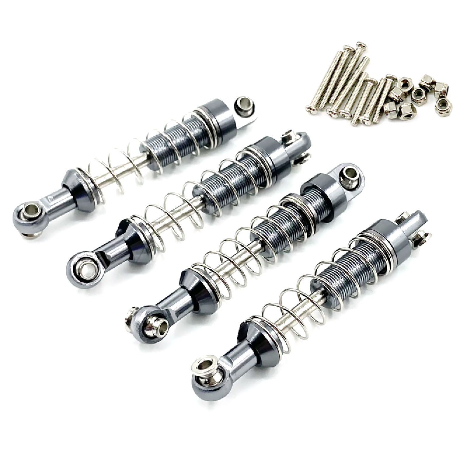 4 Pcs Metal Shock Absorber Spring Damper For MN 1:12 D90 D91 MN96 MN99S Parts