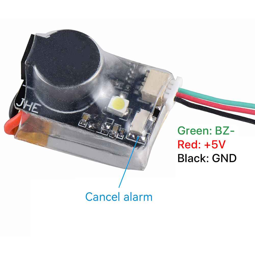JHEMCU JHE42B JHE20B Finder RC Buzzer 5V Anti-lost 110dB Beeper for RC FPV Drone