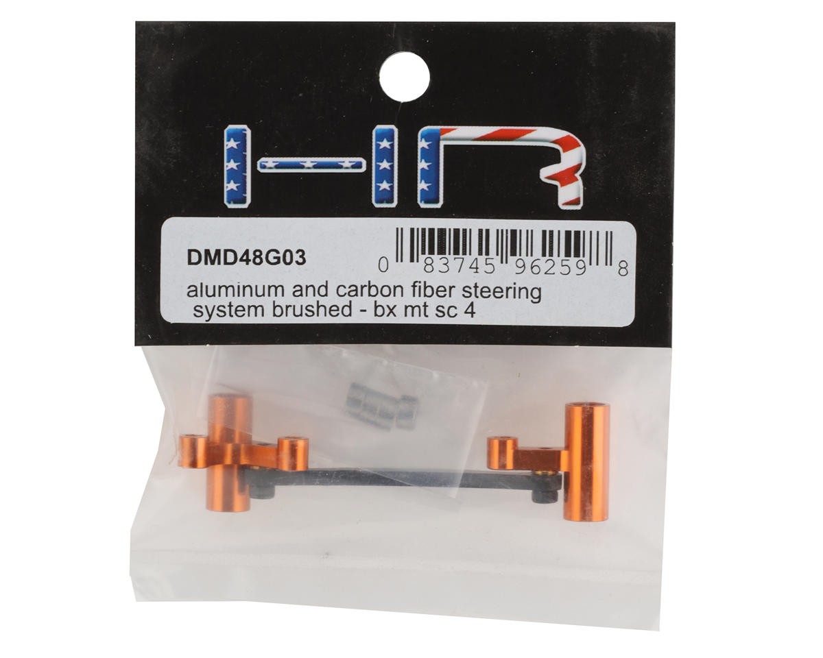 Hot Racing Aluminum/Carbon Fiber Steering Bellcrank (Orange) [HRADMD48G03]