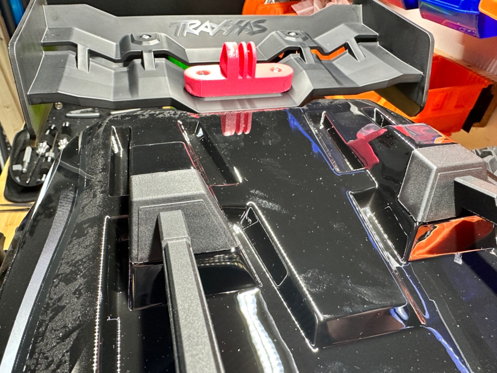 GoPro Wing Mount with Extended Hardware – Compatible with Traxxas XRT